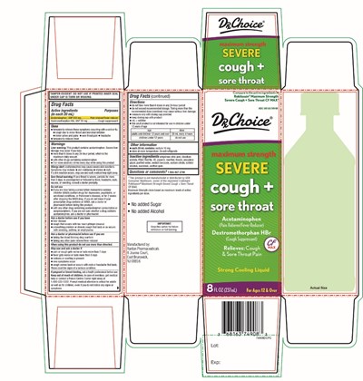 Drx Choice Max Strength Severe Cough + Sore Throat (7c1 94 Severe Wal Tussin Cf Max Image)
